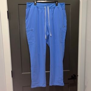 Figs Scrub Pants - Ceil Blue